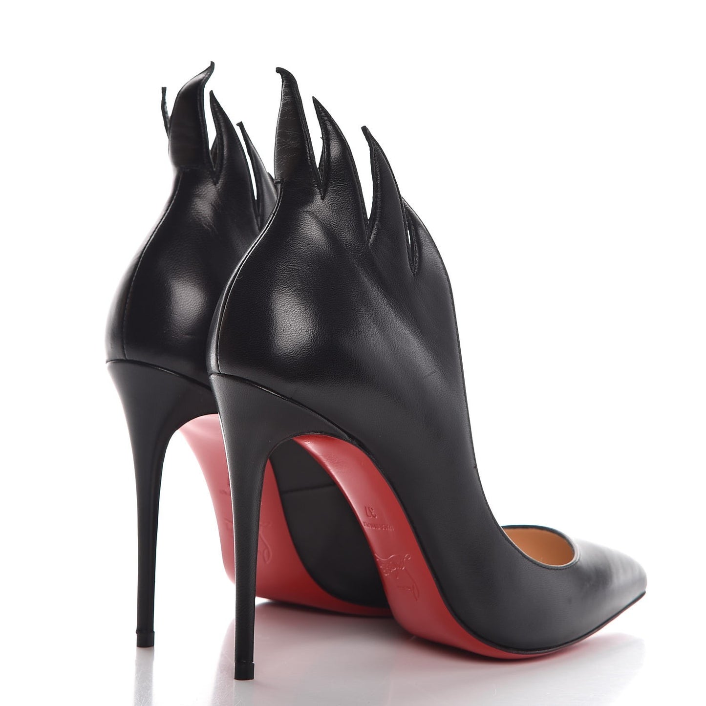 Shiny Nappa Victorina 100 Pumps 37 Black