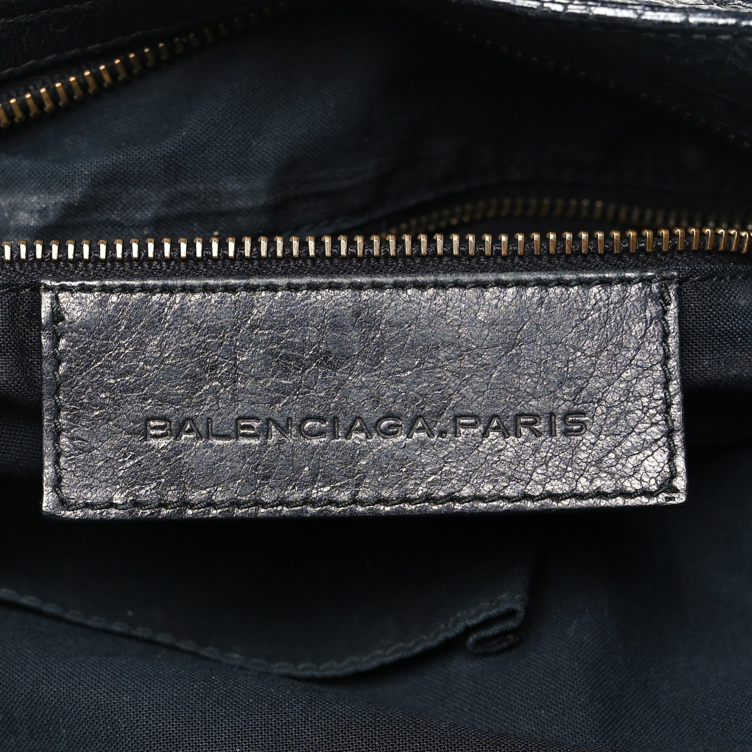 Balenciaga Agneau Classic Hardware Town Black 7 of 12