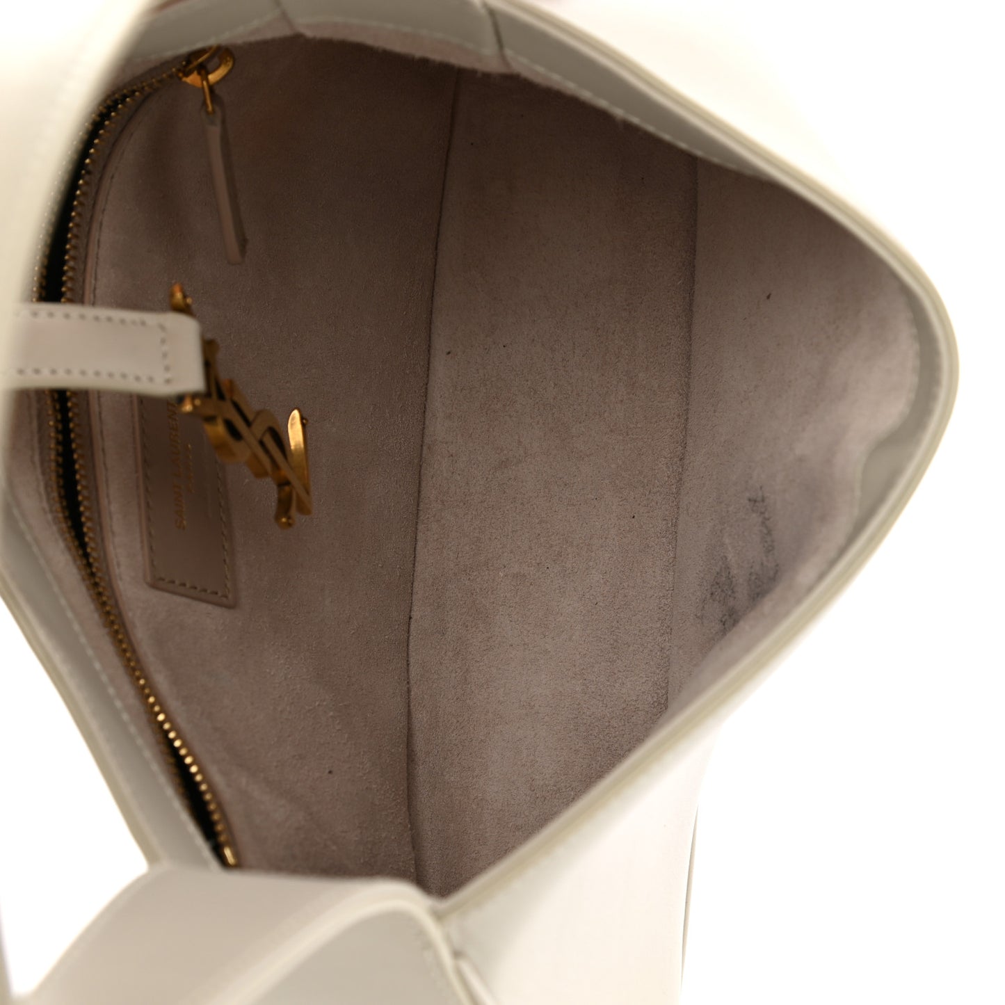 Smooth Calfskin Le 5 A 7 Hobo Blanc Vintage