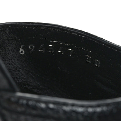 Balenciaga Agneau Arena Cagole 50mm Slide Sandals 38 Black 6 of 8