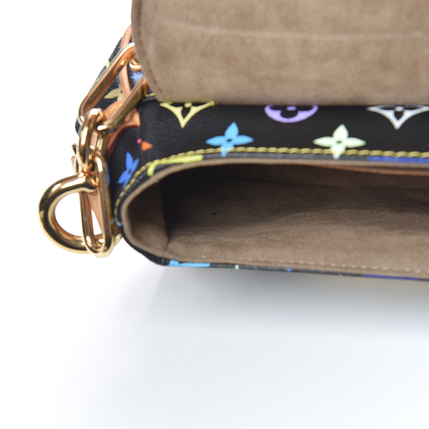 Louis Vuitton Monogram Multicolor Marilyn Black 9 of 10