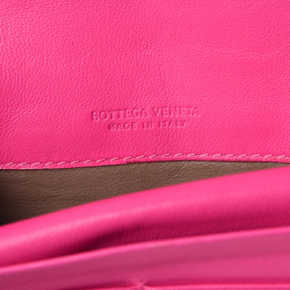 Bottega Veneta Nappa Ayers Intrecciato Clutch Wallet Pink 6 of 12