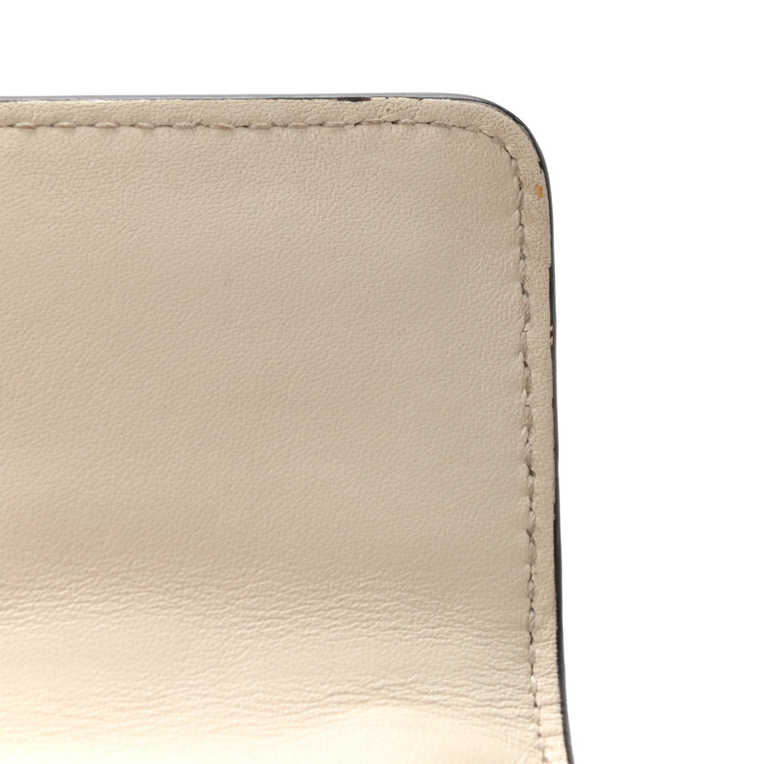 Gucci Calfskin Floral Embroidered Small Padlock Shoulder Bag White 20 of 26