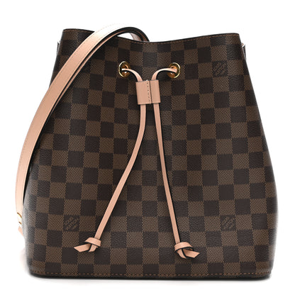Louis Vuitton Damier Ebene Neonoe MM Venus Pink 1 of 13
