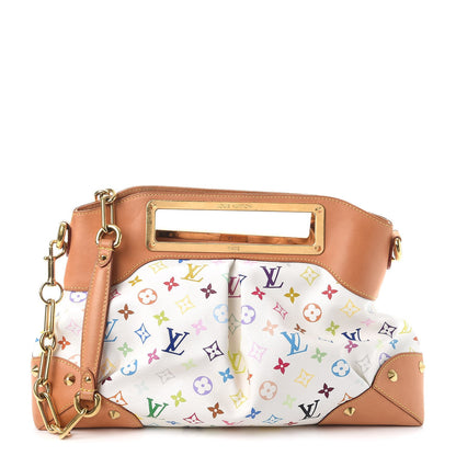 Louis Vuitton Monogram Multicolor Judy GM White 1 of 11