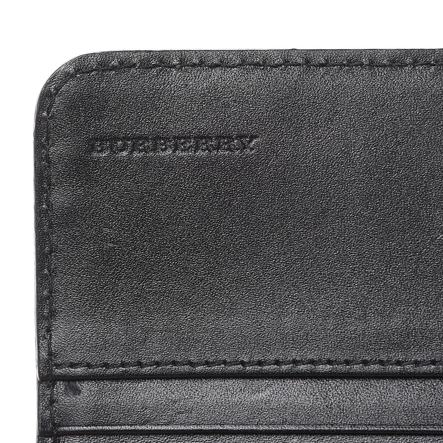 Grain Calfskin Continental Wallet Black