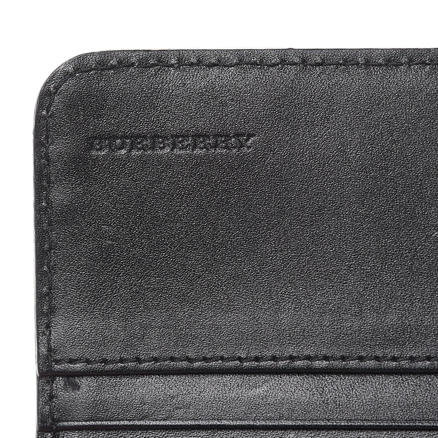 Burberry Grain Calfskin Continental Wallet Black 6 of 15