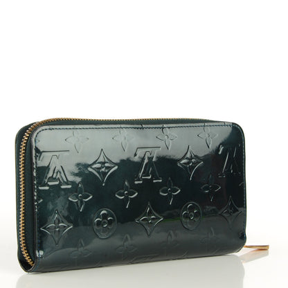Louis Vuitton Vernis Zippy Wallet Blue Nuit 3 of 7