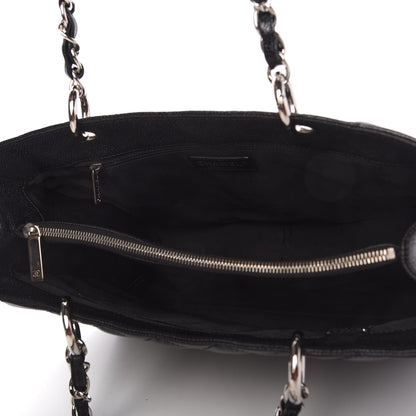 Chanel Caviar Quilted Grand Shopping Tote GST Black 6 of 11
