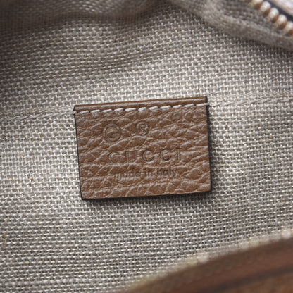 Gucci Monogram Mini Bree Messenger Bag Beige Tabacco 7 of 11