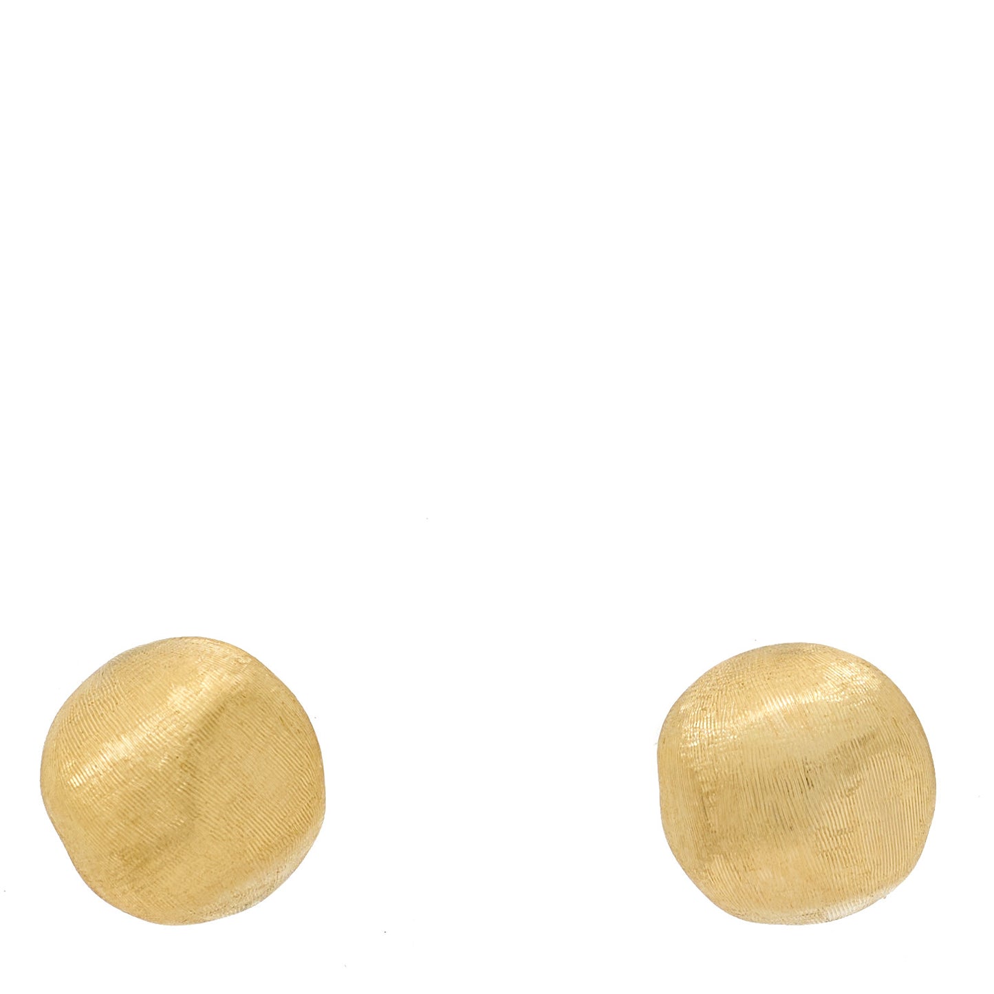 18K Yellow Gold Small Africa Stud Earrings