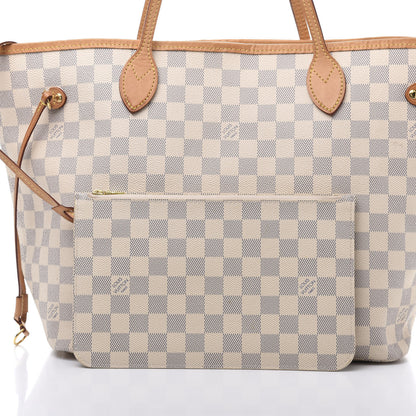 Louis Vuitton Damier Azur Neverfull MM 18 of 18