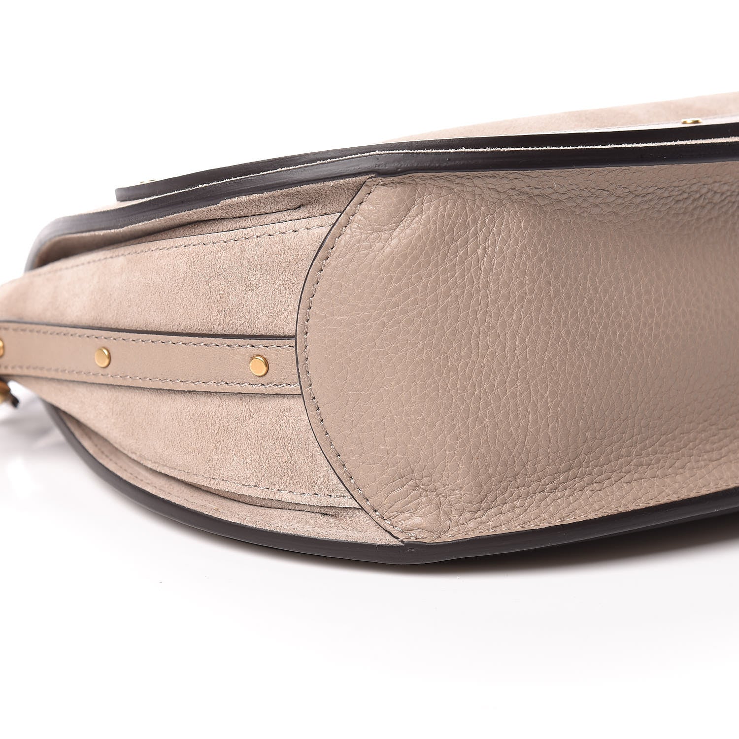 Chloe Calfskin Suede Medium Pixie Shoulder Bag Motty Grey 5 of 11