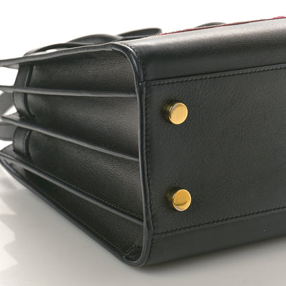 Saint Laurent Calfskin Love Patchwork Baby Sac De Jour Black 10 of 15