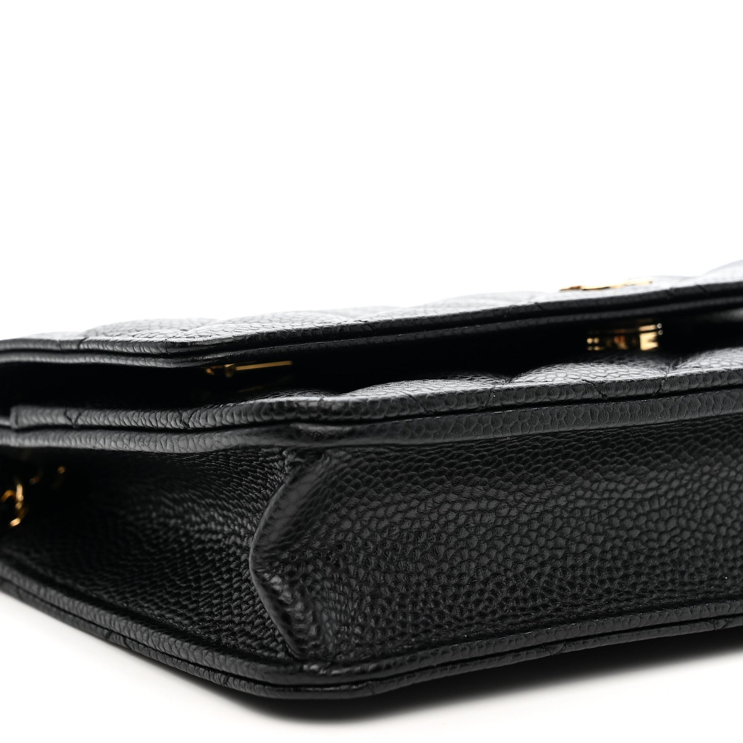 Chanel Caviar Quilted Wallet on Chain WOC Black 9 of 11