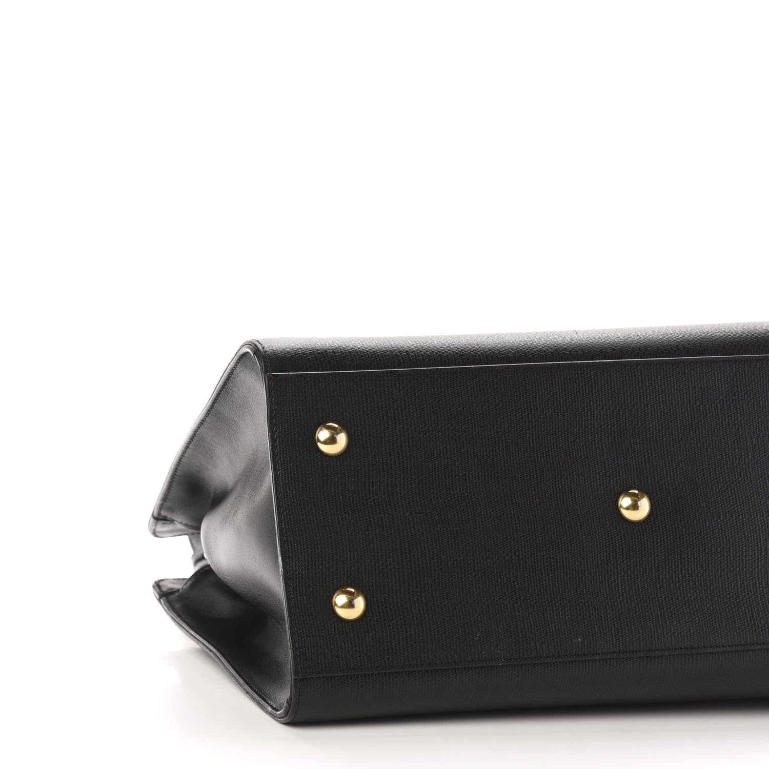 Saint Laurent Textured Calfskin Small Classic Y Cabas Black 9 of 16