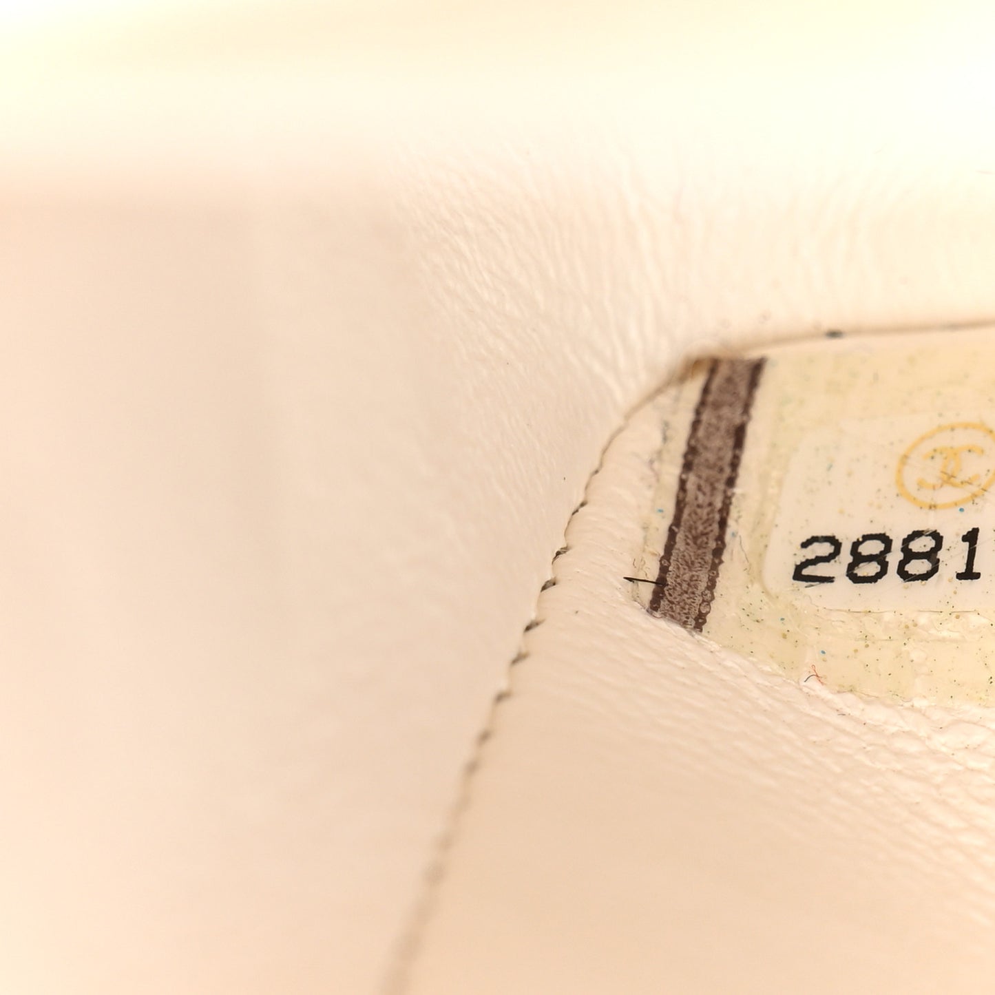Caviar Quilted Small Double Flap White