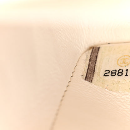 Chanel Caviar Quilted Small Double Flap White 6 of 10