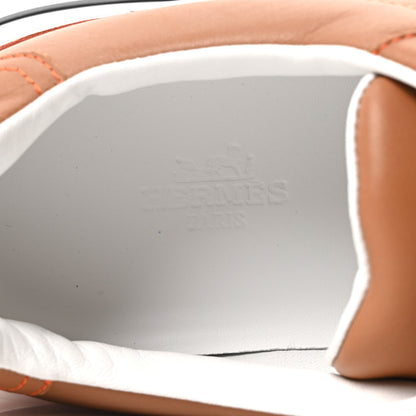 Hermes Calfskin Womens Trail Sneakers 39 Naturel 8 of 9