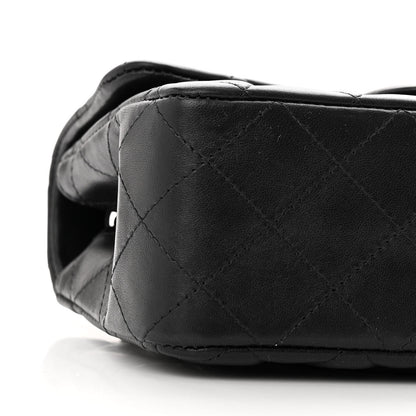 Chanel Lambskin Quilted Mini Rectangular Flap So Black 9 of 11