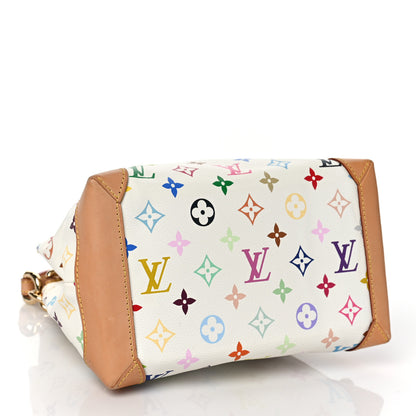 Louis Vuitton Monogram Multicolor Audra White 4 of 8