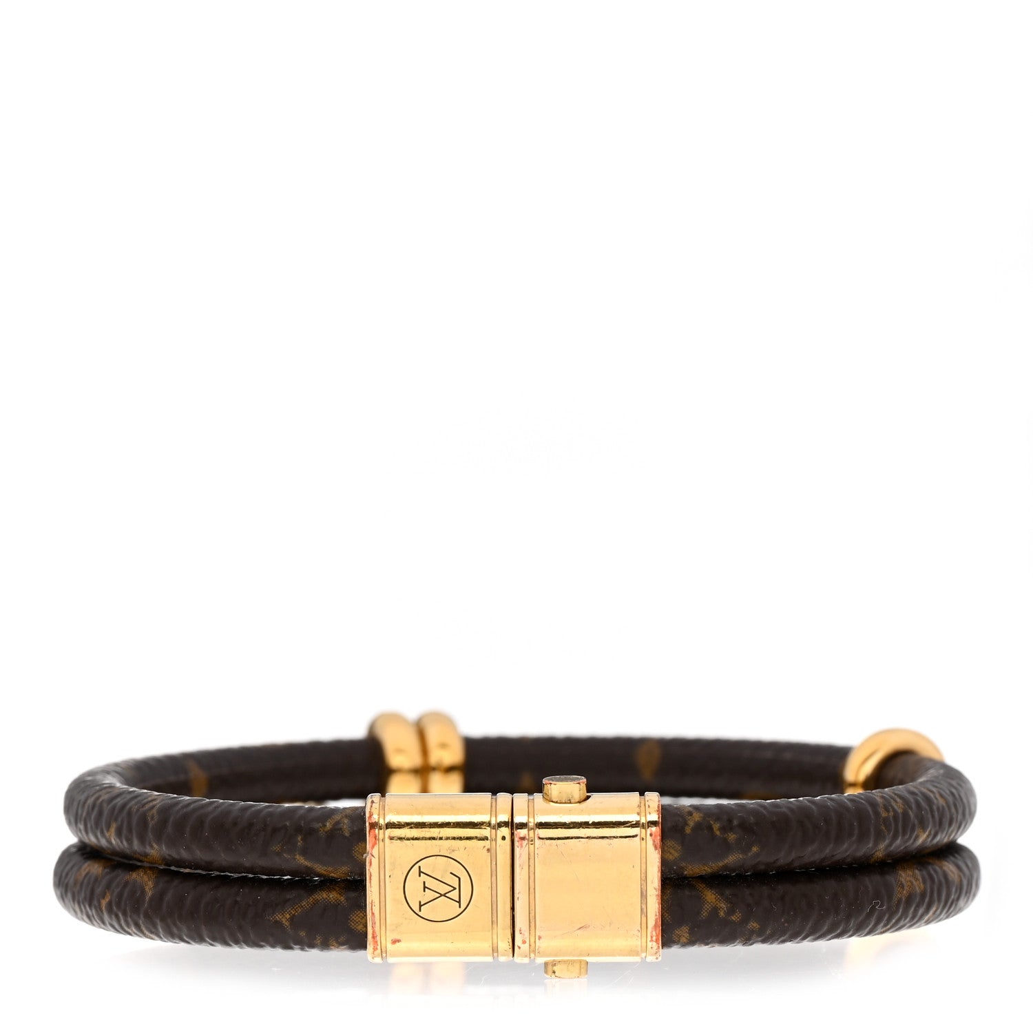 Louis Vuitton Monogram Keep It Twice Bracelet 17 3 of 4
