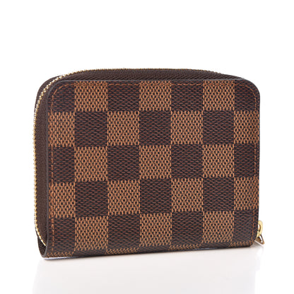 Louis Vuitton Damier Ebene Zippy Coin Purse 3 of 6