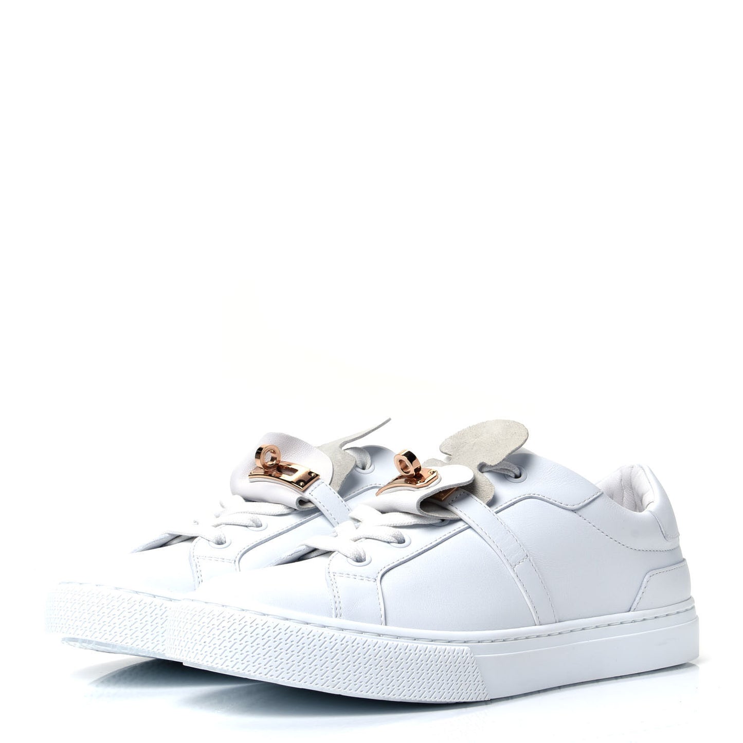 Calfskin Day Sneakers 37 White