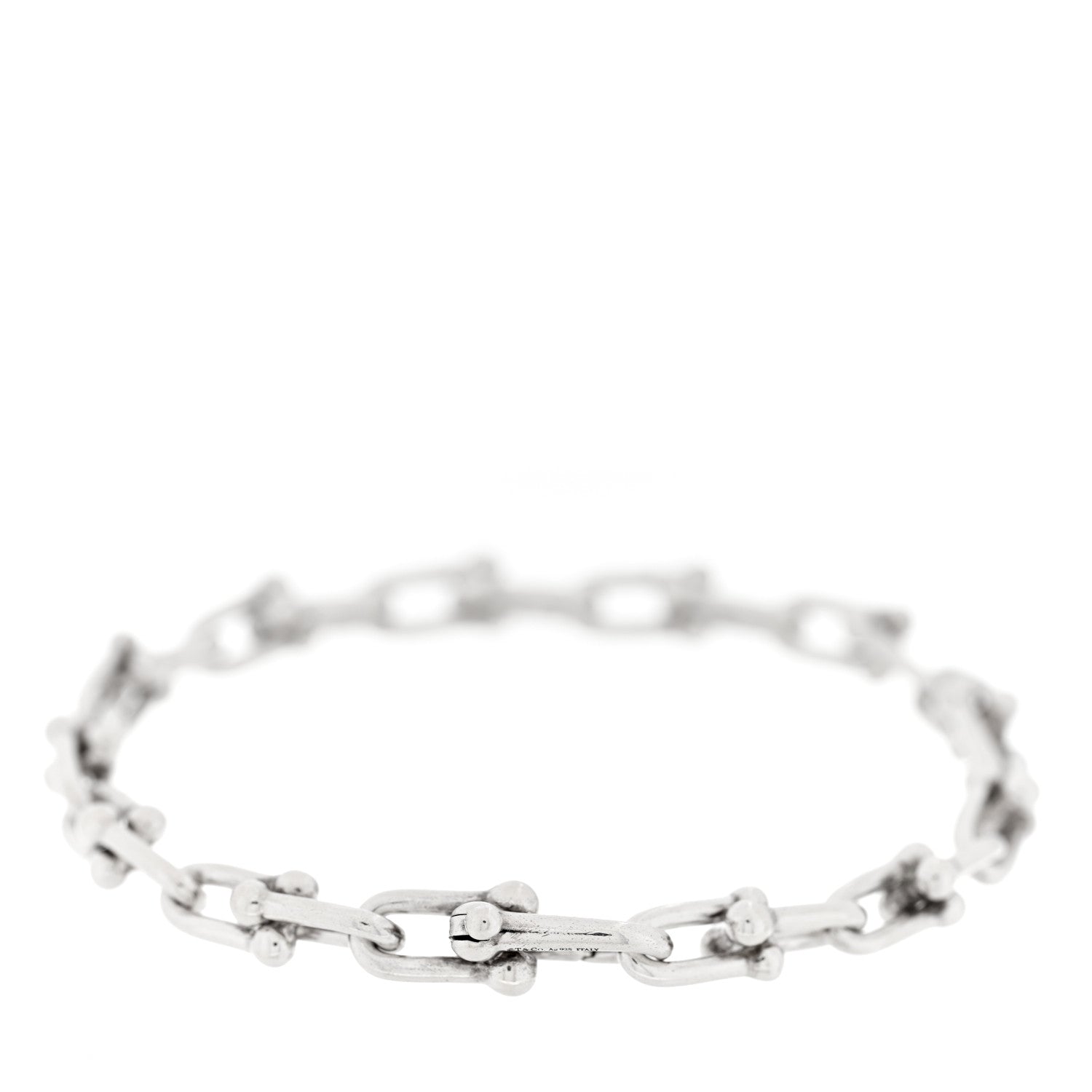 Tiffany Sterling Silver Small HardWear Link Bracelet 2 of 4