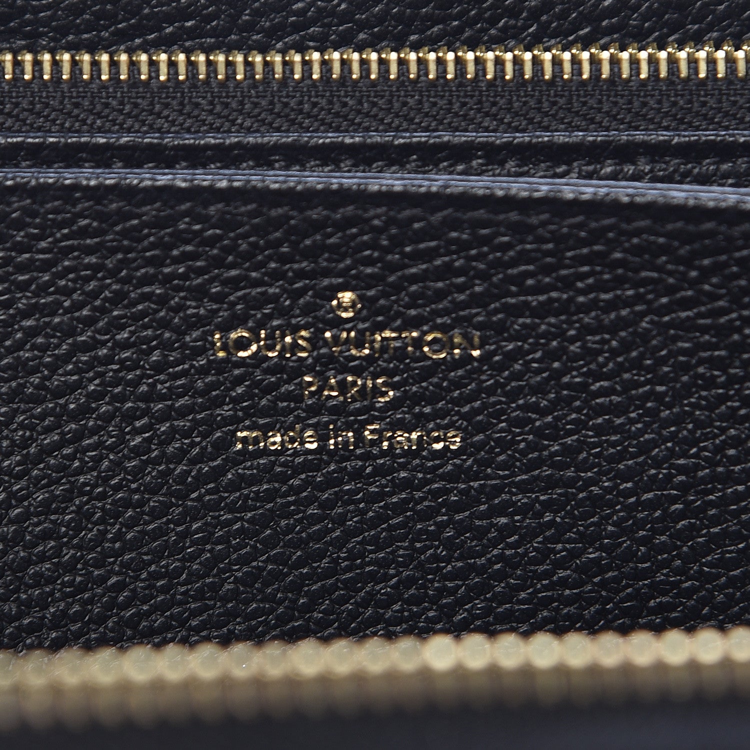 Louis Vuitton Empreinte Zippy Wallet Black 6 of 8