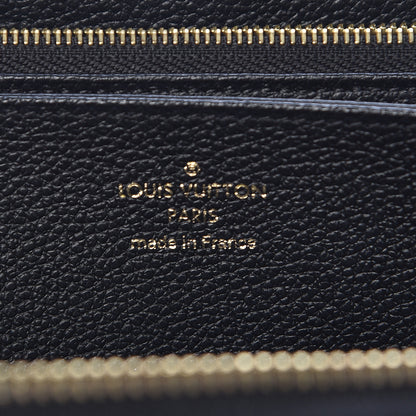 Louis Vuitton Empreinte Zippy Wallet Black 6 of 8