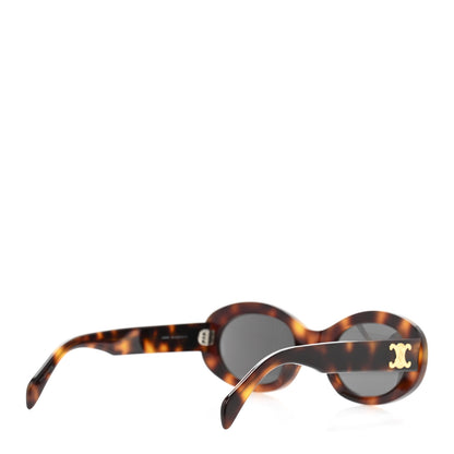 Celine Acetate Triomphe 01 Sunglasses CL 40194U Tortoise 4 of 9