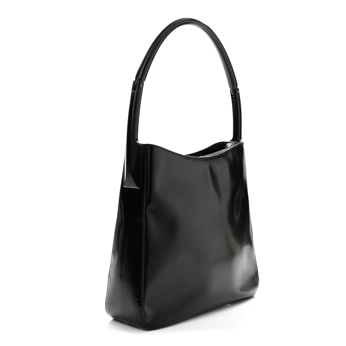 Spazzolato Sport Top Handle Shoulder Bag Black