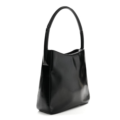 Prada Spazzolato Sport Top Handle Shoulder Bag Black 3 of 11