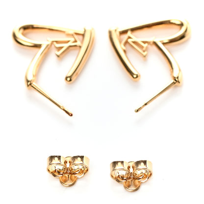 Louis Vuitton Fall In Love Heart Earrings PM Gold 3 of 7