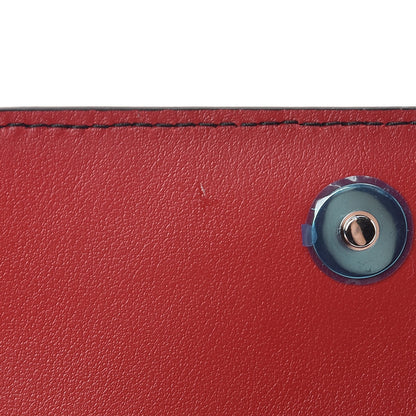 Prada Saffiano Belt Bag Black Red 10 of 12