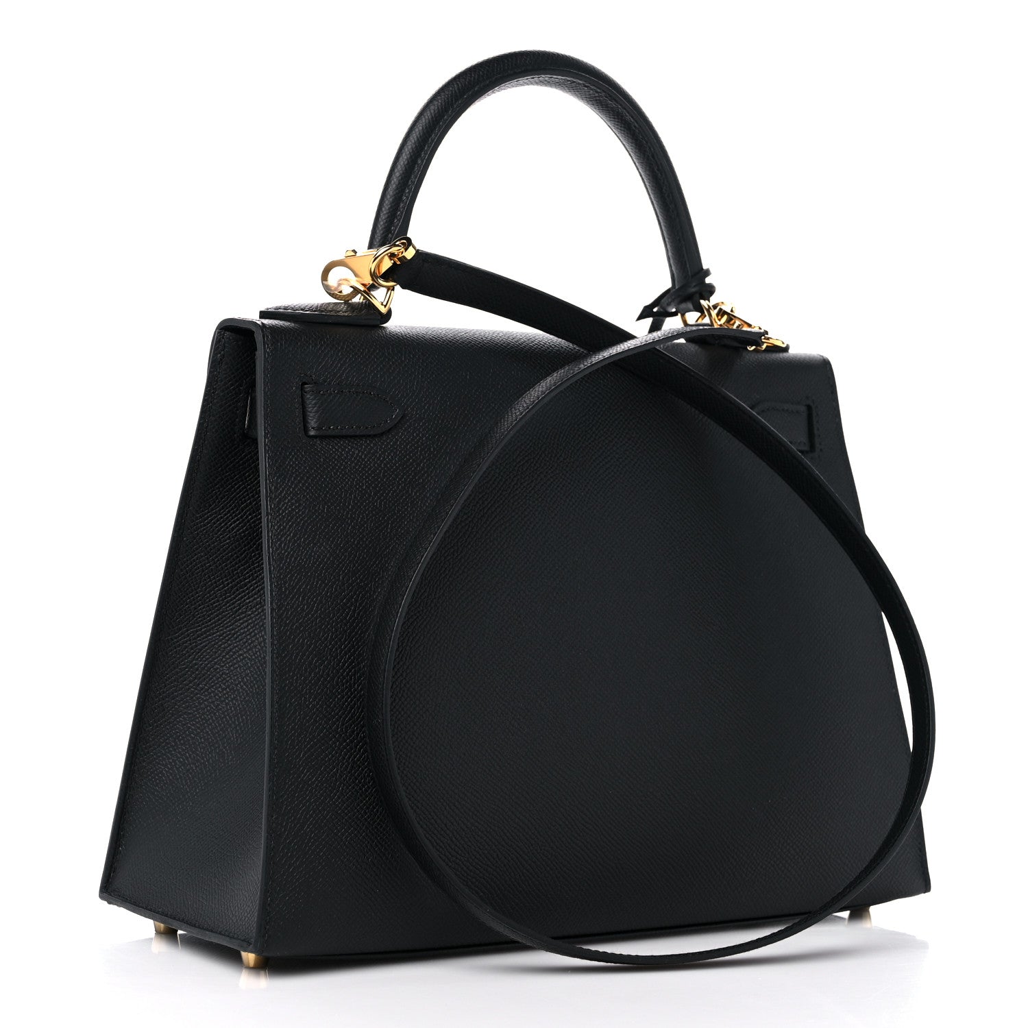Hermes Epsom Kelly Sellier 28 Black 3 of 10