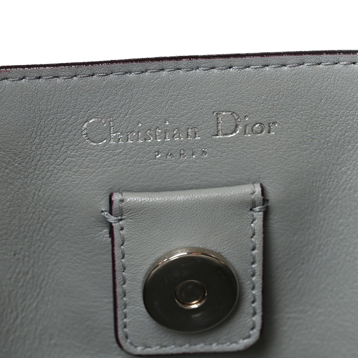 Christian Dior Bullcalf Large Diorissimo Bag Toxic Purple 8 of 12