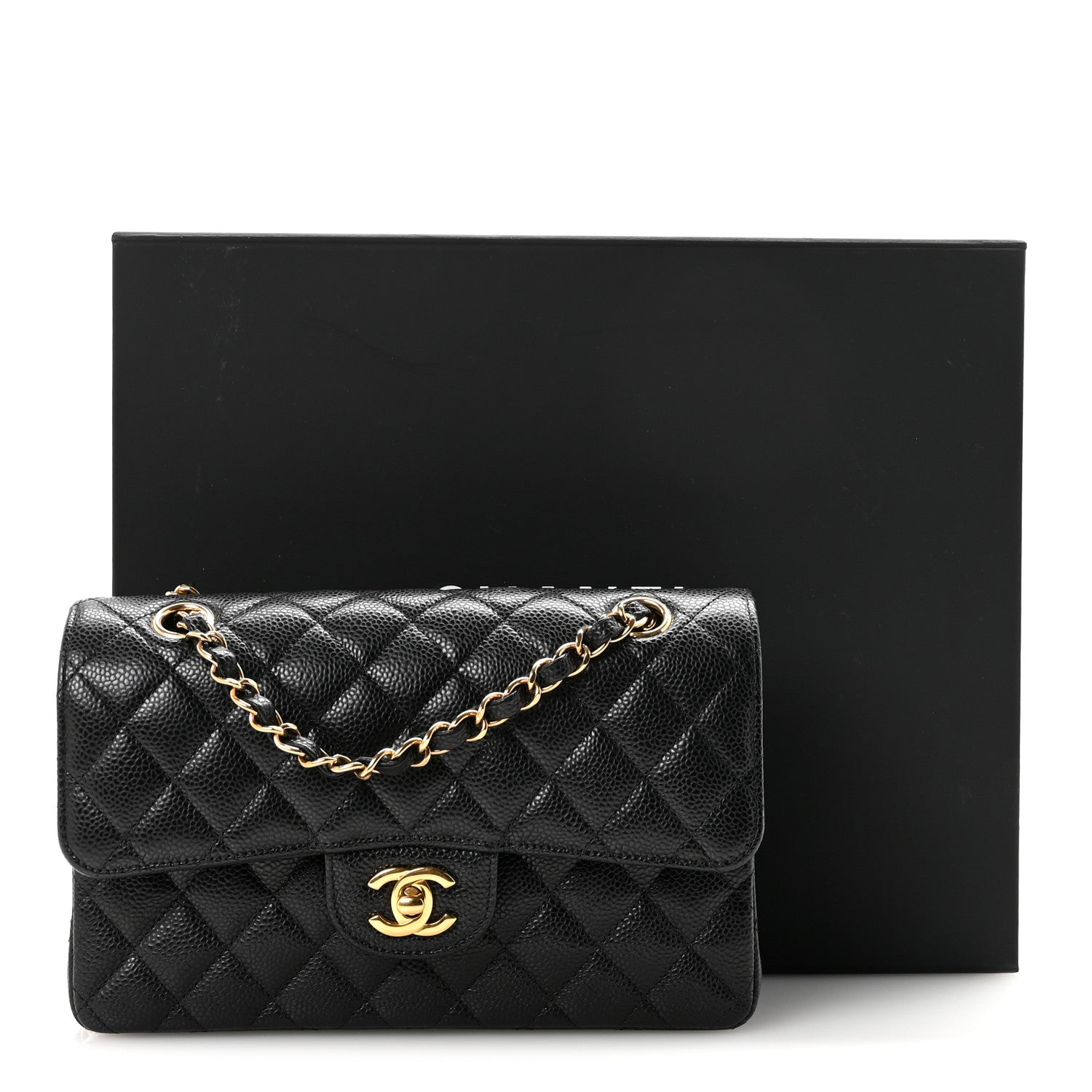 Chanel Caviar Quilted Small Double Flap Black 11 of 11