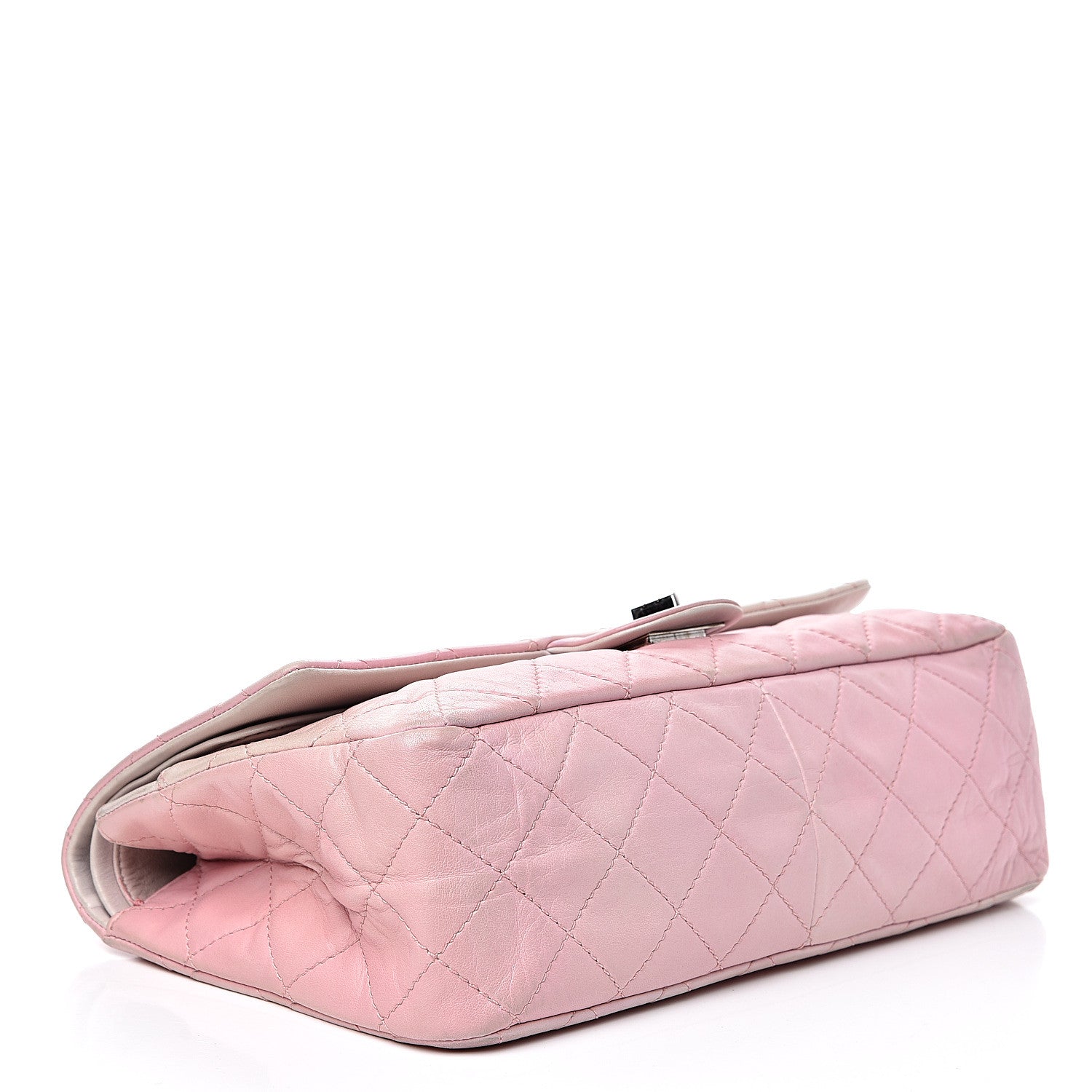 Chanel Lambskin Degrade Quilted 2.55 Reissue 227 Flap Pink 3 of 21