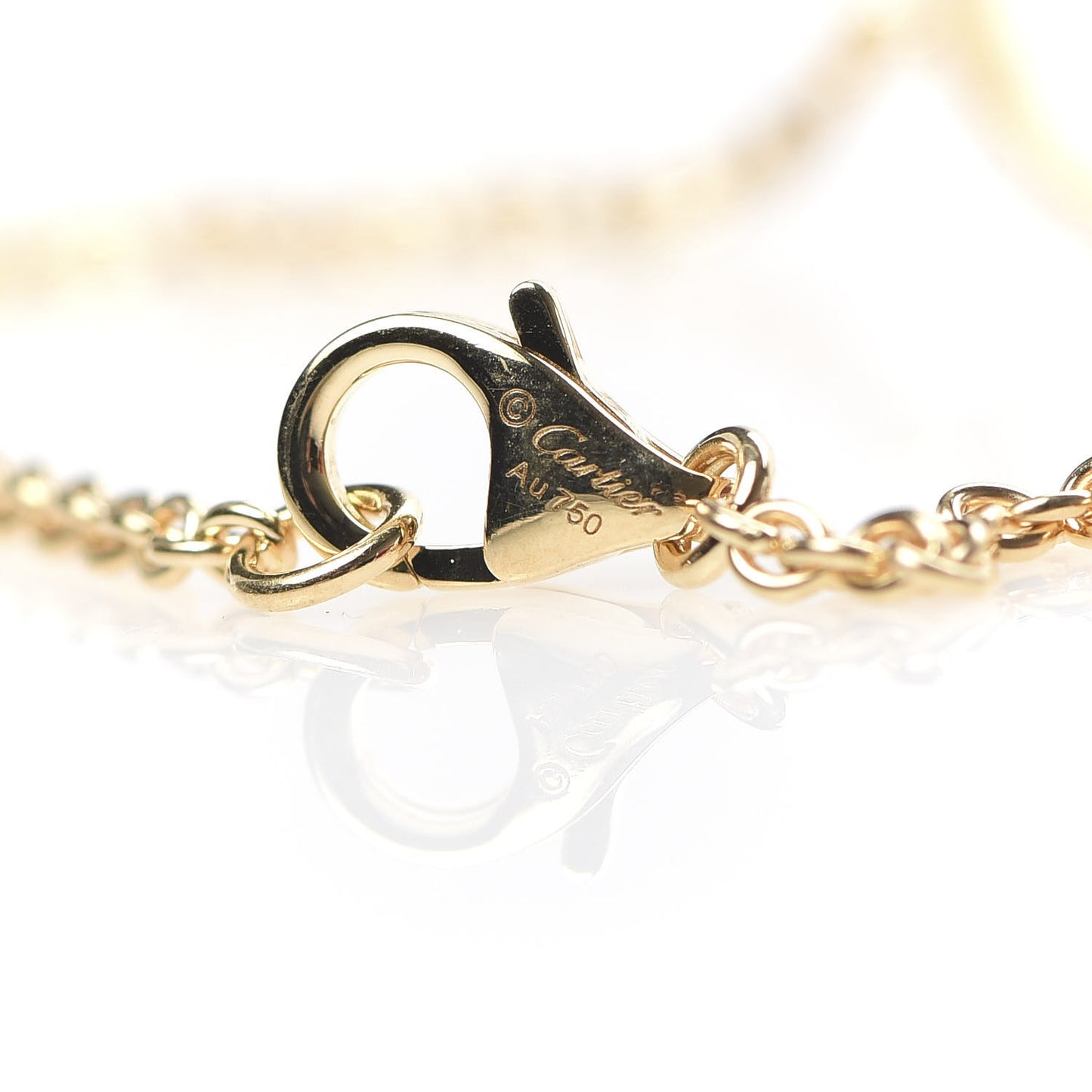 18K Yellow Gold Interlocking LOVE Bracelet