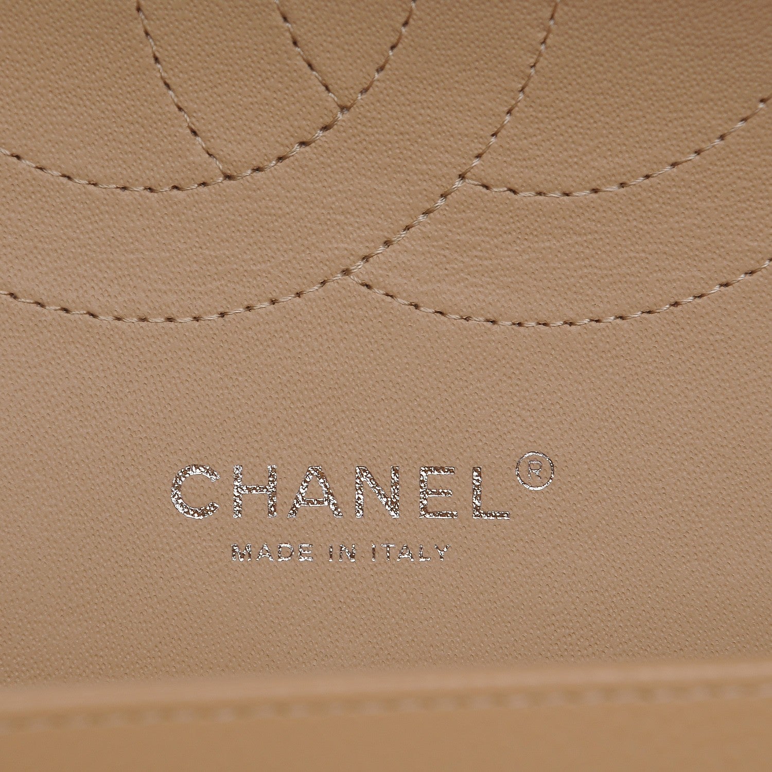 Chanel Caviar Quilted Jumbo Double Flap Beige Clair 7 of 9