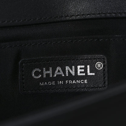 Chanel Calfskin Quilted New Medium Boy Flap So Black 6 of 11