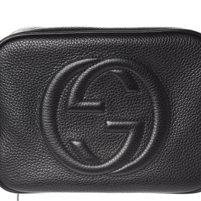 Gucci Pebbled Calfskin Small Soho Disco Bag Black 10 of 10