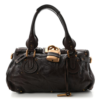 Chloe Calfskin Medium Paddington Satchel Brown 1 of 11
