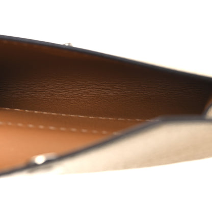 Hermes Metallic Chevre Chamkilight Kelly Pocket Belt Dore 3 of 8