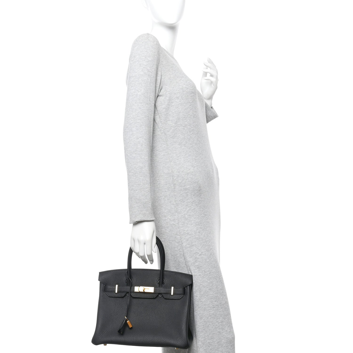 Hermes Togo Birkin 30 Black 2 of 11