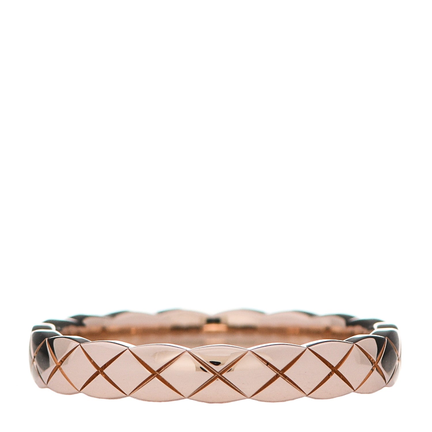 Chanel 18K Beige Gold Mini Coco Crush Ring 55 7 3 of 6