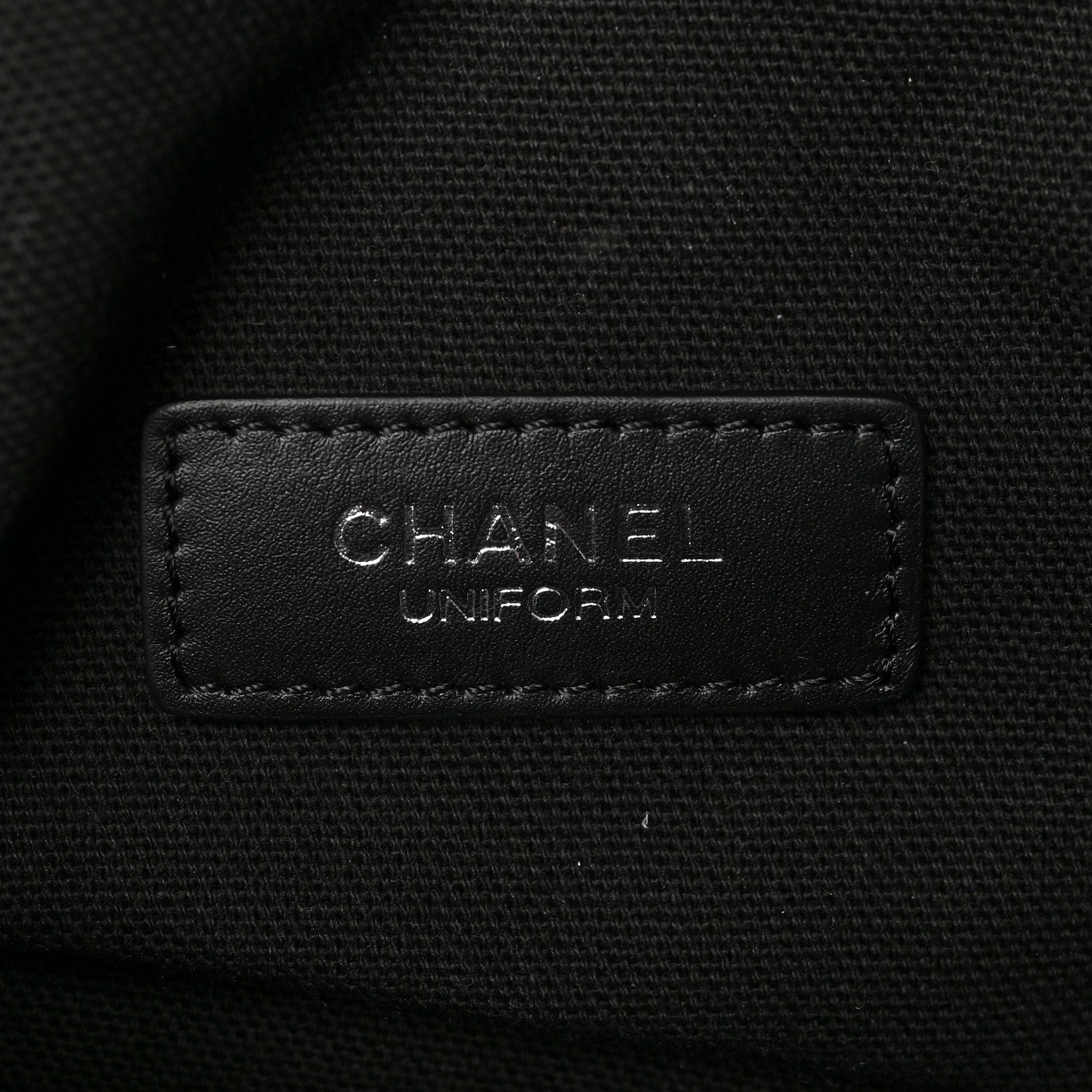 Chanel Calfskin Quilted Waist Belt Bag Black 6 of 9