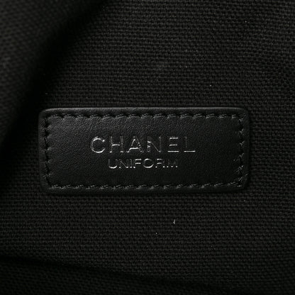Chanel Calfskin Quilted Waist Belt Bag Black 6 of 9